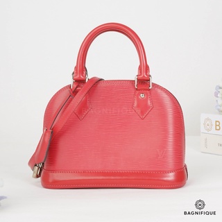 LOUIS VUITTON ALMA BB EPI RED