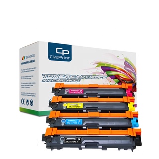 Civoprint 1 Set TN241 TN245 Toner Cartridge Compatible for Brother HL3140CW 3150CDW 3170 MFC-9130CW 9330CDW 9340CDW DCP-