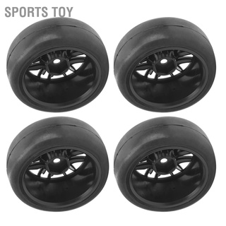 Sports Toy ล้อยาง 65 มม. 4 ชิ้น สําหรับรถบรรทุก Wpl D12 1/10