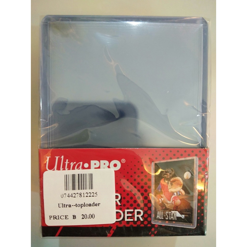 UP OA Ultra--toploader Ultra Pro Toploader Protective Page 1 Item Ultra--toploader 074427812225