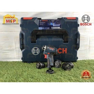 "Bosch สว่านกระแทกไร้สาย GSR 12V-35 FC+L Boxx Brushless (SOLO)   #06019H3003"