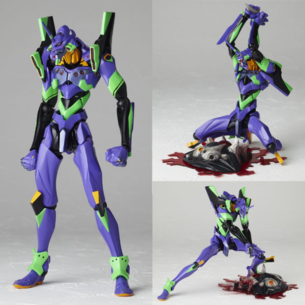 Figma ฟิกม่า Evangelion EVA 01 อีวานเกเลียน มหาสงครามวันพิพากษา Neon Genesis No.100 NR95 Model Figure ฟิกเกอร์ โมเดล