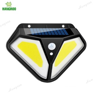 HANGROO LF-1728B ไฟติดผนัง ไฟโซล่าเซลล์ solar cell เซ็นเซอร์ พลังงานแสงอาทิตย์ COB (สว่างกว่าLED)