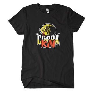 เสื้อยืดผ้าฝ้ายพิมพ์ลายแฟชั่น เสื้อยืดแฟชั่น แบบนิ่ม พิมพ์ลายโลโก้ Cobra Kai M2 Karate Fun Cult Mma Miyagi K1 สําหรับเด็