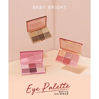 เบบี้ไบร์ท อายแชโดว์พาเลท พาเลทตา 0.7gX6 Baby Bright Eye Palette