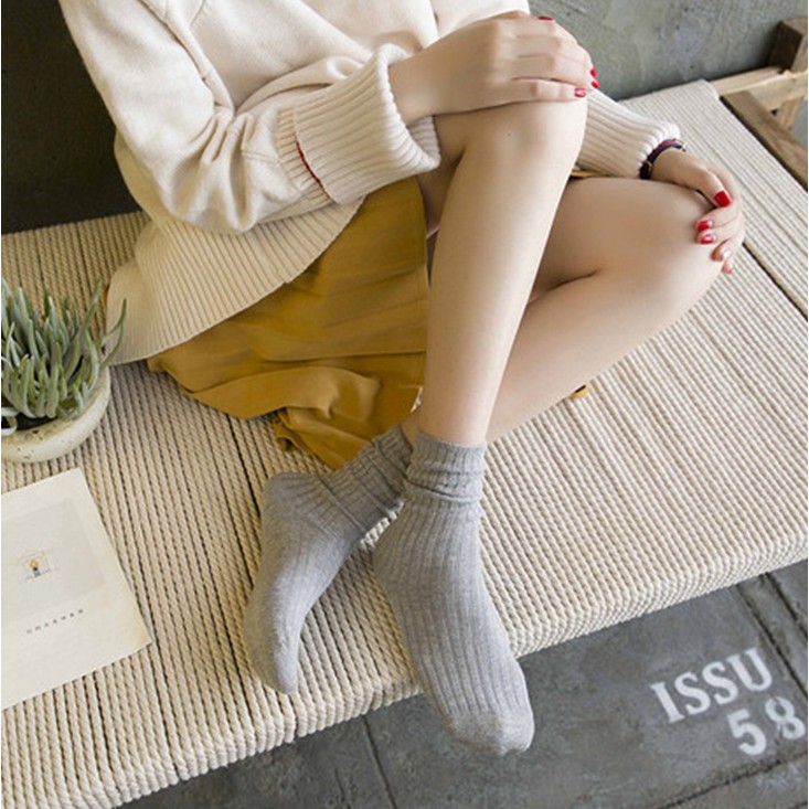 [HOT ITEM] ถุงเท้าคอเต่าผ้าวูลเกาหลี TC25 - VHT SHOP