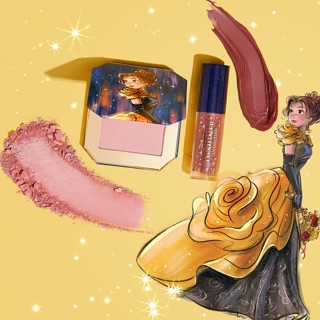 แท้💯% [เช็คใบเสร็จได้] Colourpop Disney Beauty and the Beast (Belle) Set