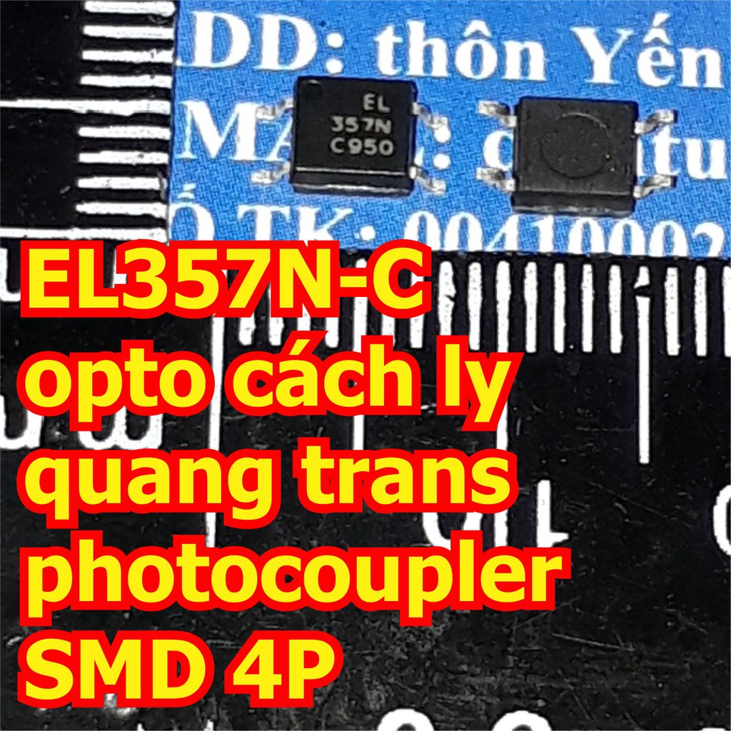 10pcs EL357N-C EL357N EL357 EL 357N opto optical isolation trans photocoupler SMD 4P kde6367