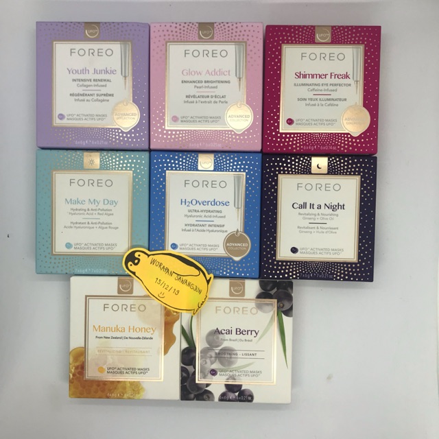 พร้อมส่ง Foreo UFO mask มาส์กสำหรับเครื่องforeo ufo