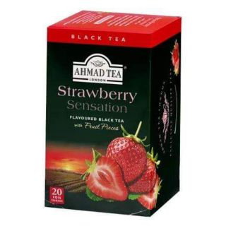 AHMAD TEA Strawberry Sensation ชาอาหมัด สตรอเบอร์รี่ 20 ซอง