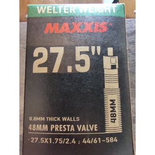 ยางใน MAXXIS 27.5x1.75-2.4,FV48