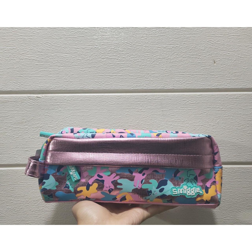 Smiggle Pencil CASE ILLUSION CAT - SMIGGLE Pencil CASE