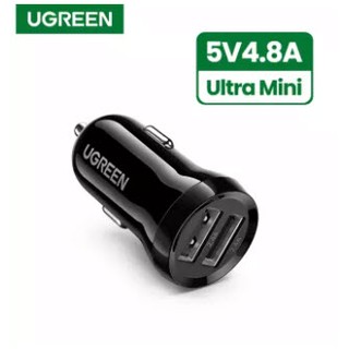 UGREEN (50875)Car Charger, Dual USB Car Charger with 24W 4.8A Car Charging Adapter