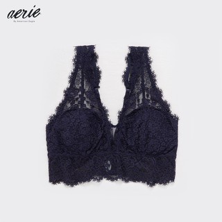 Aerie Romantic Lace Plunge Bralette เสื้อชั้นใน ผู้หญิง ลายลูกไม้  (ABR 069-2664-410)