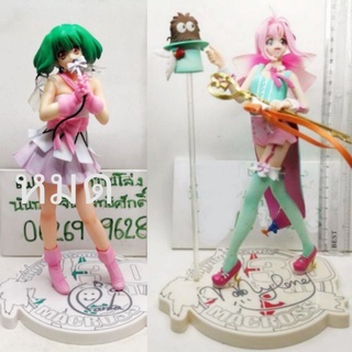 (แท้/มือ2ไม่มีกล่อง) Banpresto Mylene Jenius Coscro,Ranka Lee Kosukuro Macross 30th Anniversary SQ 8" Action Figure