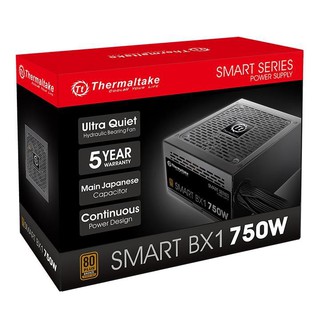 PSU (80+ Bronze) THERMALTAKE SMART BX1 750W. สินค้ารับประกันศูนย์ 3 ปี