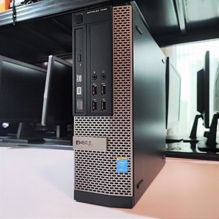 คอมพิวเตอร์ (การ์ดจอแยก AMD 2 GB) DELL Optiplex 7020 - CPU Core i5-4590@3.30GHz ฟรี USB เชื่อมต่อ WIFI