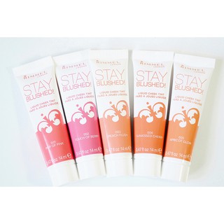 Rimmel London Stay Blushed! Liquid Cheek Tint ครีมบลัช