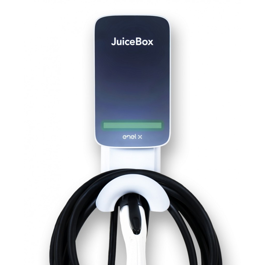 Enel X - JuiceBox [Smart EV Charger] - เครื่องชาร์จรถยนต์ไฟฟ้า ขนาด 22 kW หัวชาร์จ type 2