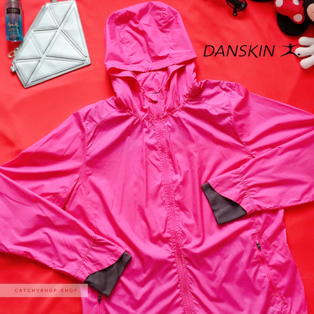 💥ส่งฟรี💥เสื้อฮู้ดผ้าร่ม Hoodie Danskin Now Light Pink ผ้าต่างประเทศ💯