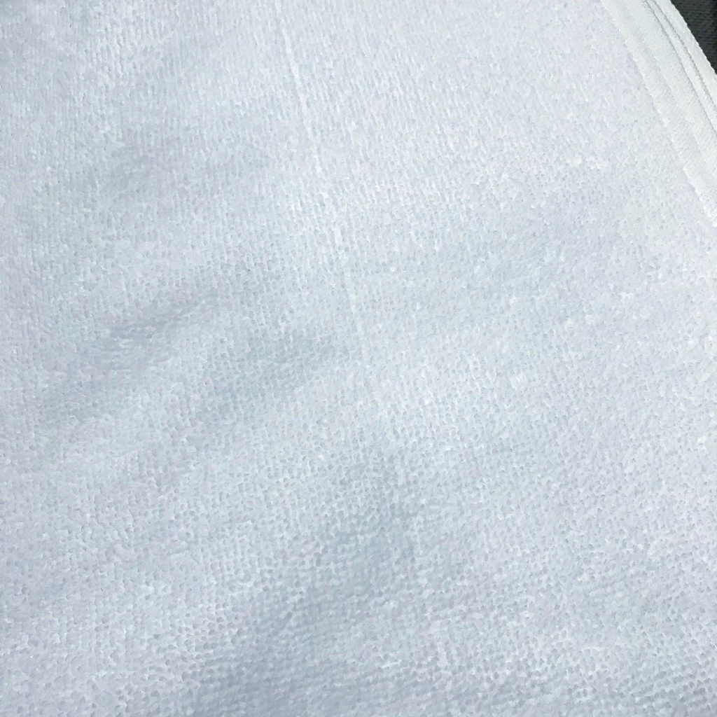 (ลดราคา) ผ้าเช็ดตัวสีขาว ผ้าขนหนูแบบโรงแรม ทำจาก Cotton 100% ผ้าหลุดQc 30”x60” นิ้ว By Satien Shop thumbnail 8