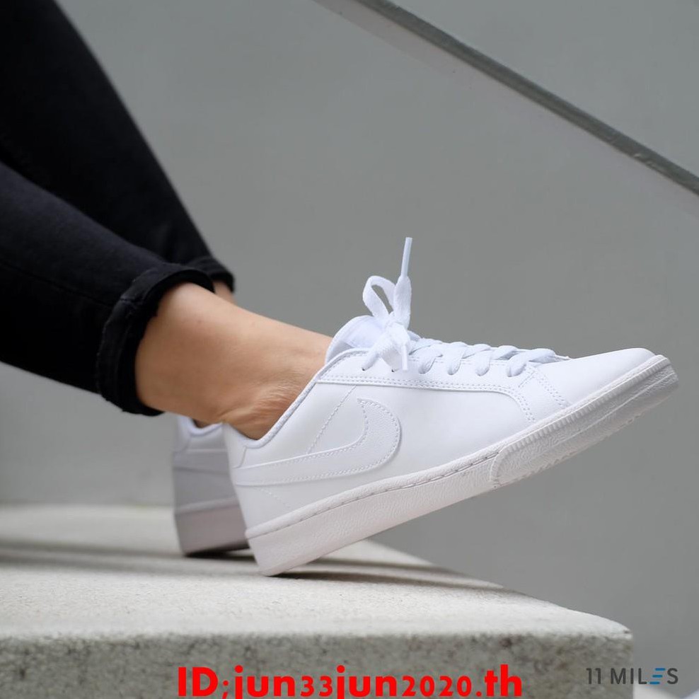ของแท้ !!!! พร้อมส่ง รองเท้าผ้าใบ Nike รุ่น WMNS NIKE COURT MAJESTIC WHITE สีขาว%