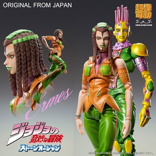 Model Figma งานแท้ ฟิกม่า Figure ฟิกเกอร์ JoJos Bizarre Adventure โจโจ้ ล่าข้ามศตวรรษ Ermes Costello เฮอร์เมส คอสเตลโล่