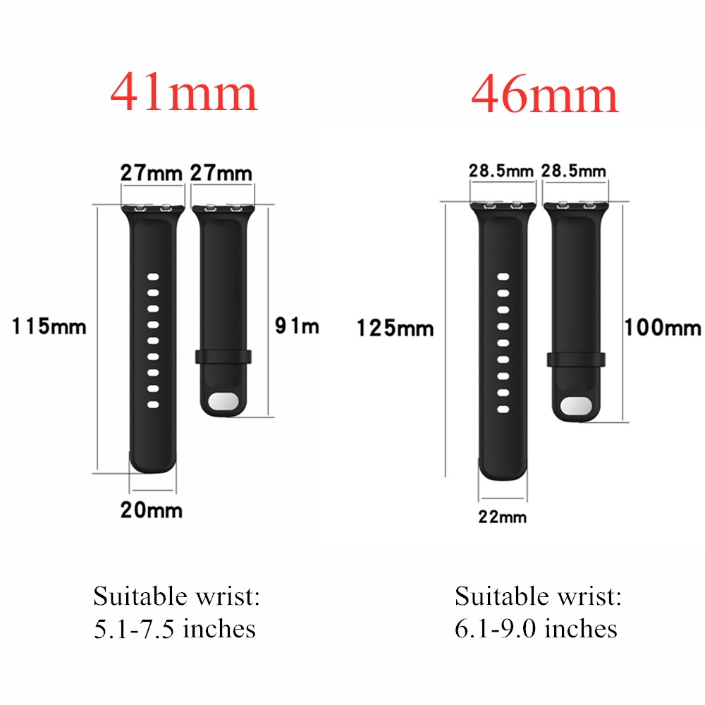 สายซิลิโคนสำหรับนาฬิกา Oppo 41mm 46mm สีสันสายกีฬา