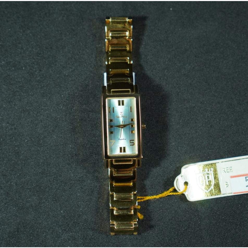OP olym pianus sapphire นาฬิกาข้อมือผู้หญิง รุ่น 2429L-613 เรือนทอง (ของแท้ประกันศูนย์ 1 ปี)  NATEETONG