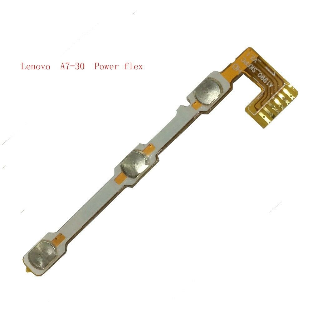 สําหรับ Lenovo tab 2 a7-30 ปุ่มสวิตช์ไฟเปิด/ปิดปุ่ม flex cable volume up/down