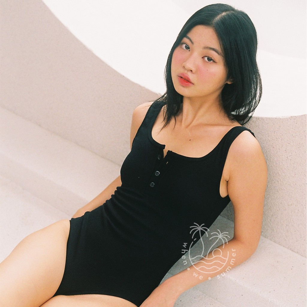 when.we.summer - Peaches Swimwear ยืด กระชับตัวดีมาก ใครสูงไม่ต้องกลัวเรื่องรั้งแล้วค่าา