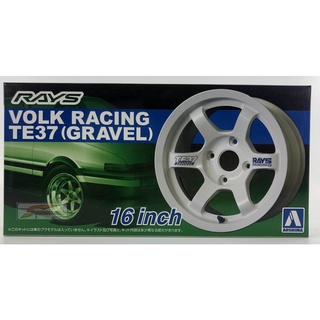 Aoshima 1/24 Volk Racing TE37 (Gravel) 16inch