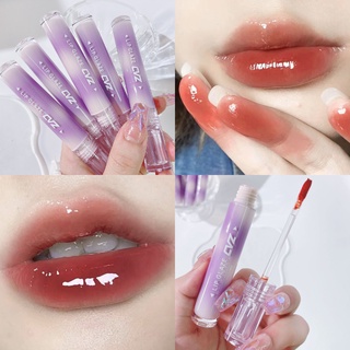 Cvz Kiss Lipstick ลิปกลอส ลิปสติก ลิปกลอส กันน้ํา สีนู้ด ธรรมชาติ สําหรับนักเรียน