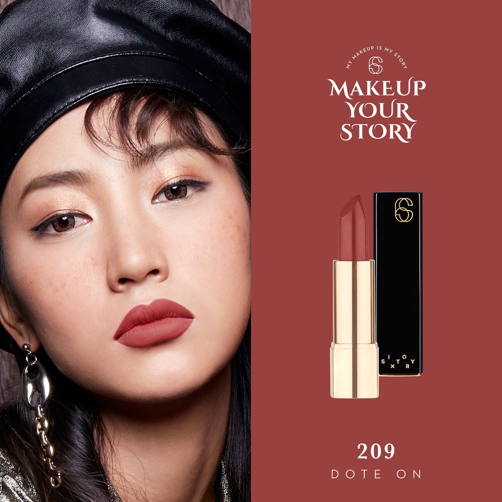 209 SIXTORY Feathery Forever Matte Lip Color / 3.6 g ซิคซ์ทอรี่ เฟทเทอรี่ ฟอร์เรเวอร์ แมตต์ ลิป คัลเ