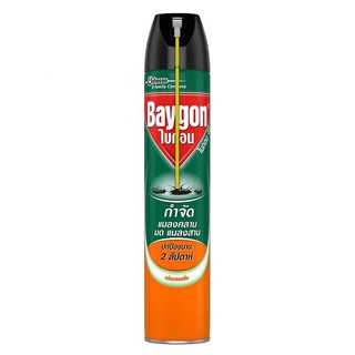 🔥สินค้าขายดี!! ไบกอน สเปร์ยกำจัดแมลงคลาน มด แมลงสาบ กลิ่นบลอสซั่ม 600 มล. BAYGON Crawling Insect Killer Spray Blossom Sc