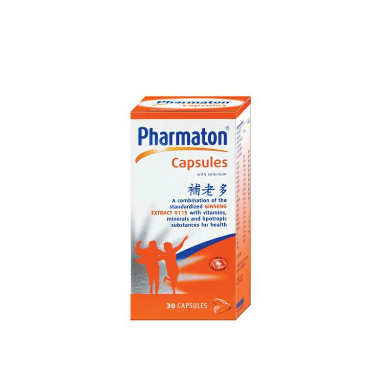 Pharmaton Capsule With Ginseng & Multivitamin For 30 Seed Power