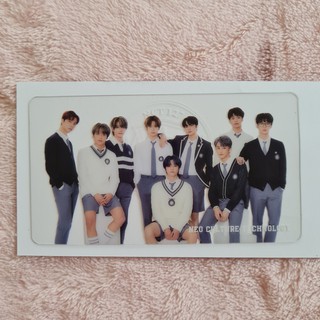 [พร้อมส่ง] โฟโต้การ์ด ที่คั่นหนังสือ NCT127 Back to School Kit 2021 Clear Bookmark Photocard