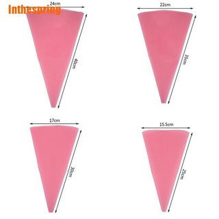 Inthespring❄ ถุงบีบครีมไอซิ่ง สําหรับตกแต่งเค้ก