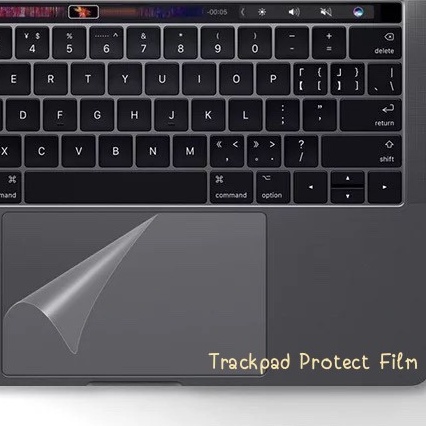 ฟิล์มด้าน สีใส กันรอย Trackpad สำหรับ MB Protector Film