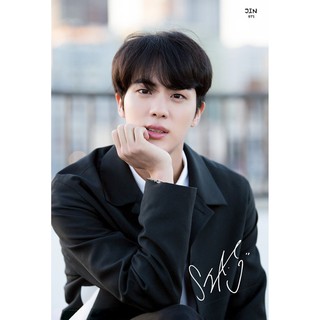 โปสเตอร์ รูปถ่าย บอยแบนด์ เกาหลี BTS 방탄소년단 Jin 진 POSTER 24"x35" Inch Korea Boy Band K-pop Hip Hop R&amp;B