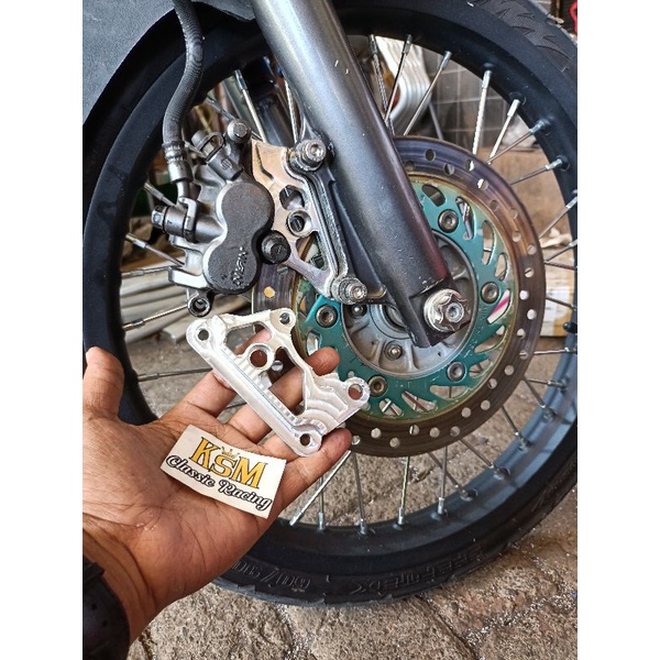 RCB DISC CALIPER BRACKET/STANDARD CALIPER MP TIGER SUPRAX PNP TIGER MP