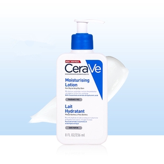 【Beautyhouse】CeraVe โลชั่นบํารุงผิวกาย ให้ความชุ่มชื้น ผิวบอบบาง 236 มล.