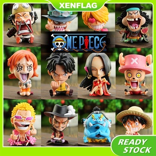 &lt;One Piece&gt; ลิง D. โมเดลฟิกเกอร์ pvc รูปการ์ตูนอนิเมะ Luffy Roronoa Zoro Nami Usopp Sanji Tony Tony Chopper Nico Robin Franky Brook Jinbe ของเล่นสําหรับเด็ก เก็บสะสม