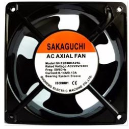 พร้อมส่ง💥พัดลมระบายอากาศ (Axial Fan) GH12038HA2SL 220V พัดลมระบายอากาศ Axial Fan พัดลมระบายอากาศ Sak