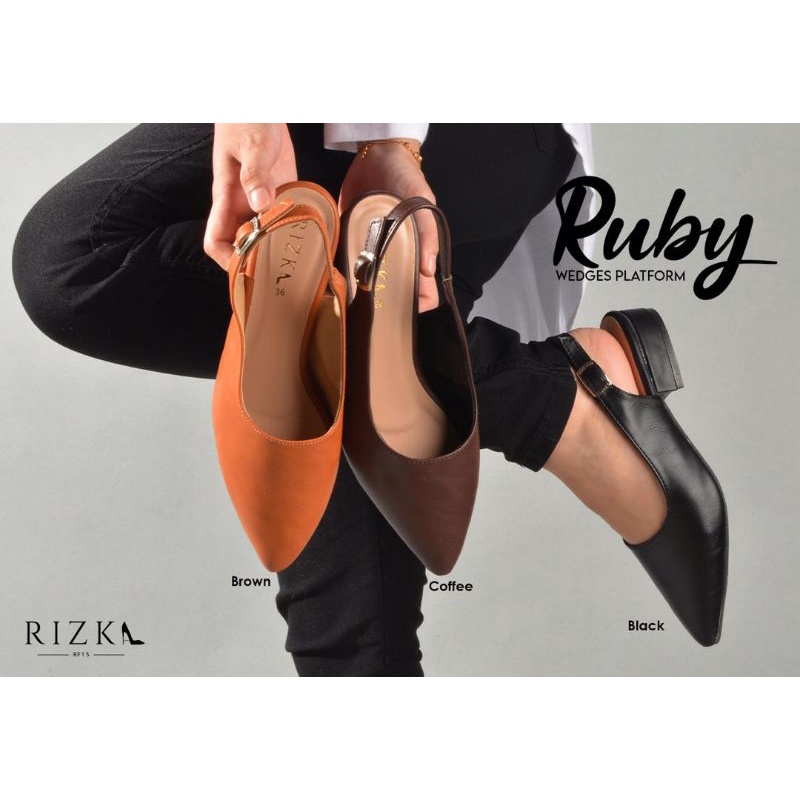 RUBY WEDGES PLATFORM BY RIZKA