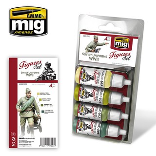 Ammo By MIG - AMIG7023 SOVIET UNIFORMS WWII