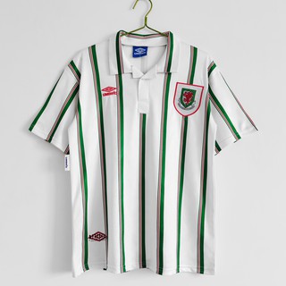 93-95 เวลส์ ชุดเยือน Retro Soccer Jersey Football