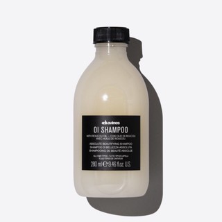 Davines OI shampoo 280ml แชมพูปราศจากพาราเบน มีสารสกัดจากดอกกุหลาบ มอบความนุ่มและเงางามให้แก่เส้นผมกลิ่นหอม เหมาะสำหรับผ