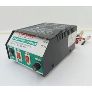 เครื่องชาร์จแบตเตอรี่ แห้ง-น้ำ THE BEST รุ่น T-991  6V-12V 6A