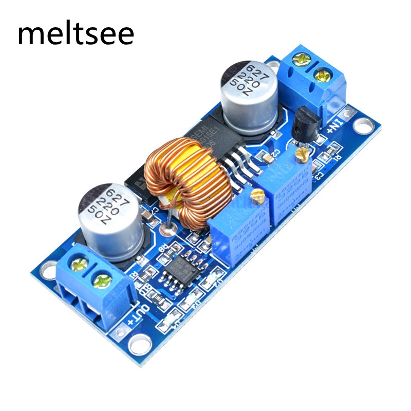แผงวงจรCc Cv 5 A บอร์ดโมดูลเครื่องชาร์จ Xl 4015 6-38 V To 1 . 25-36 V Dc Step Down XL4015 Adjustable